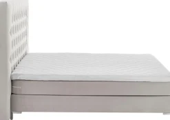 ATLANTIC home collection Boxspringbett »Ronja« mit Topper und extra hohem Kopfteil