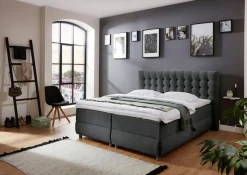 ATLANTIC home collection Boxspringbett »Tina« mit Bettkasten und Topper, auch in Überlänge