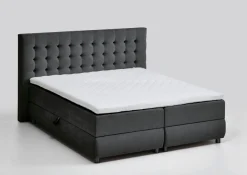 ATLANTIC home collection Boxspringbett »Tina« mit Bettkasten und Topper, auch in Überlänge