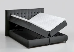 ATLANTIC home collection Boxspringbett »Tina« mit Bettkasten und Topper, auch in Überlänge
