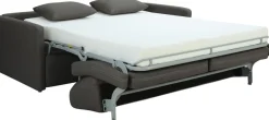 ATLANTIC home collection Schlafsofa »Robin, B: 168cm, Dauerschlafsofa, inklusive Matratze« mit Matratze und Zierkissen, Dauerschläfer