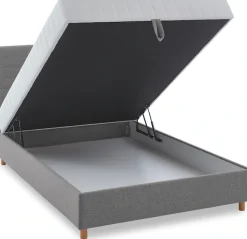 ATLANTIC home collection Stauraumbett »Josie« mit Taschen-Federkernmatratze und Bettkasten
