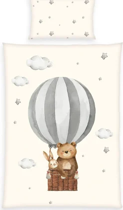 Baby Best Babybettwäsche »babybest Ballonfahrt« 2 Stk. Wendebettwäsche