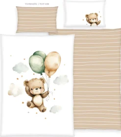 Baby Best Babybettwäsche »Ballon Teddy« 2 Wendebettwäsche