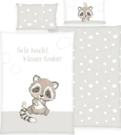 Baby Best Babybettwäsche »Kleiner Räuber« 2 Stk. mit liebevollem Motiv