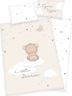 Baby Best Babybettwäsche »Little Dreamer« 2 Stk. mit liebevollem Motiv
