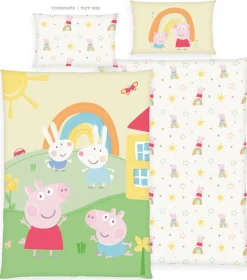 Baby Best Babybettwäsche »Peppa Pig« 2 Stk. Wendebettwäsche