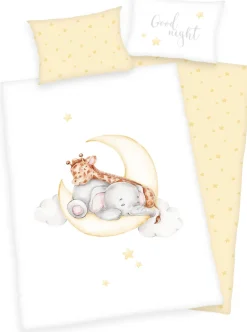 Baby Best Babybettwäsche »Sleeping little Bear« 2 Stk. mit liebevollem Motiv