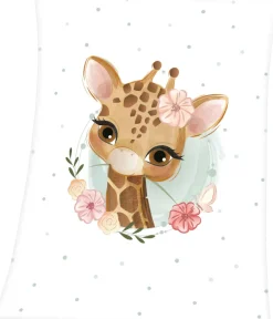 Baby Best Babydecke »Giraffe« mit liebevollem Motiv, Kuscheldecke