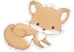 Baby Best Dekokissen »BabyBest Fuchs« hochfarbig bedruckt