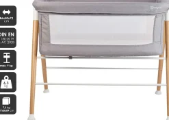 BabyGo Babybett »GoodNight, melange/grey«