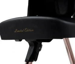 BabyGo Hochstuhl »Divan, Gold schwarz« () platzsparend zusammenklappbar
