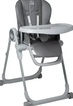 BabyGo Hochstuhl »Divan, grau« () platzsparend zusammenklappbar