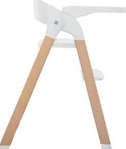 BabyGo Kombihochstuhl »Levels, white wood optic« () platzsparend zusammenklappbar