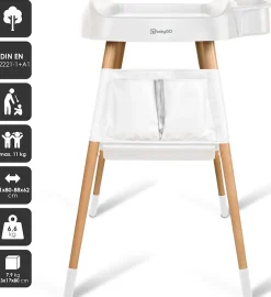 BabyGo Wickeltisch »ChangeMe, weiß« Made in Europe 62 cm