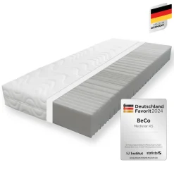 Beco Komfortschaummatratze »Medistar KS, Matratze Kaltschaum-Feeling 90x200 cm, 140x200 cm« 21 cm hoch Raumgewicht: 28 kg/m³ 1 Stk. tlg. Geprüft mit 1,0* 
