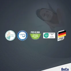 Beco Komfortschaummatratze »Matratze Selection MF, Matratze in 90x200 cm und weiteren Größen« Raumgewicht: 27 kg/m³ 1 Stk. tlg. Matratze in zwei Höhen 14 oder 22 cm !