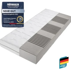 Beco Komfortschaummatratze »Grand Master, Matratze in 90x200 cm und weiteren Größen erhältlich« 26 cm hoch Raumgewicht: 26 kg/m³ 1 Stk. tlg. Note SEHR GUT*, Schlafen wie im Luxushotel zum Sensationspreis