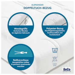 Beco Komfortschaummatratze »Grand Master, Matratze in 90x200 cm und weiteren Größen erhältlich« 26 cm hoch Raumgewicht: 26 kg/m³ 1 Stk. tlg. Note SEHR GUT*, Schlafen wie im Luxushotel zum Sensationspreis