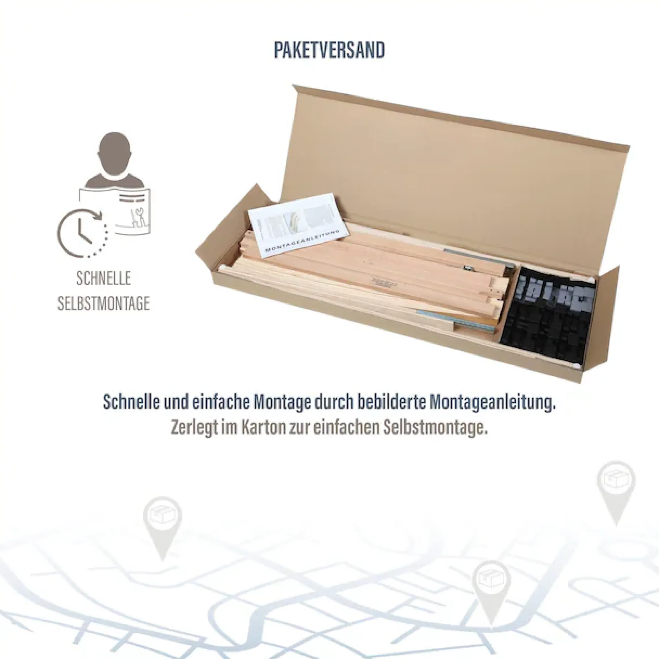 Beco Lattenrost »Easy Star K« Lattenrost für Doppelbetten geeignet, Lattenrost in diversen Größen