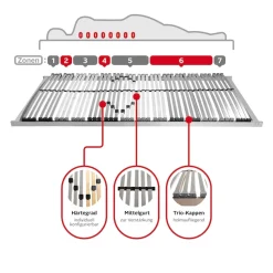 Beco Lattenrost »Luxus Star 42 NV« in zwei Ausführungen erhältlich