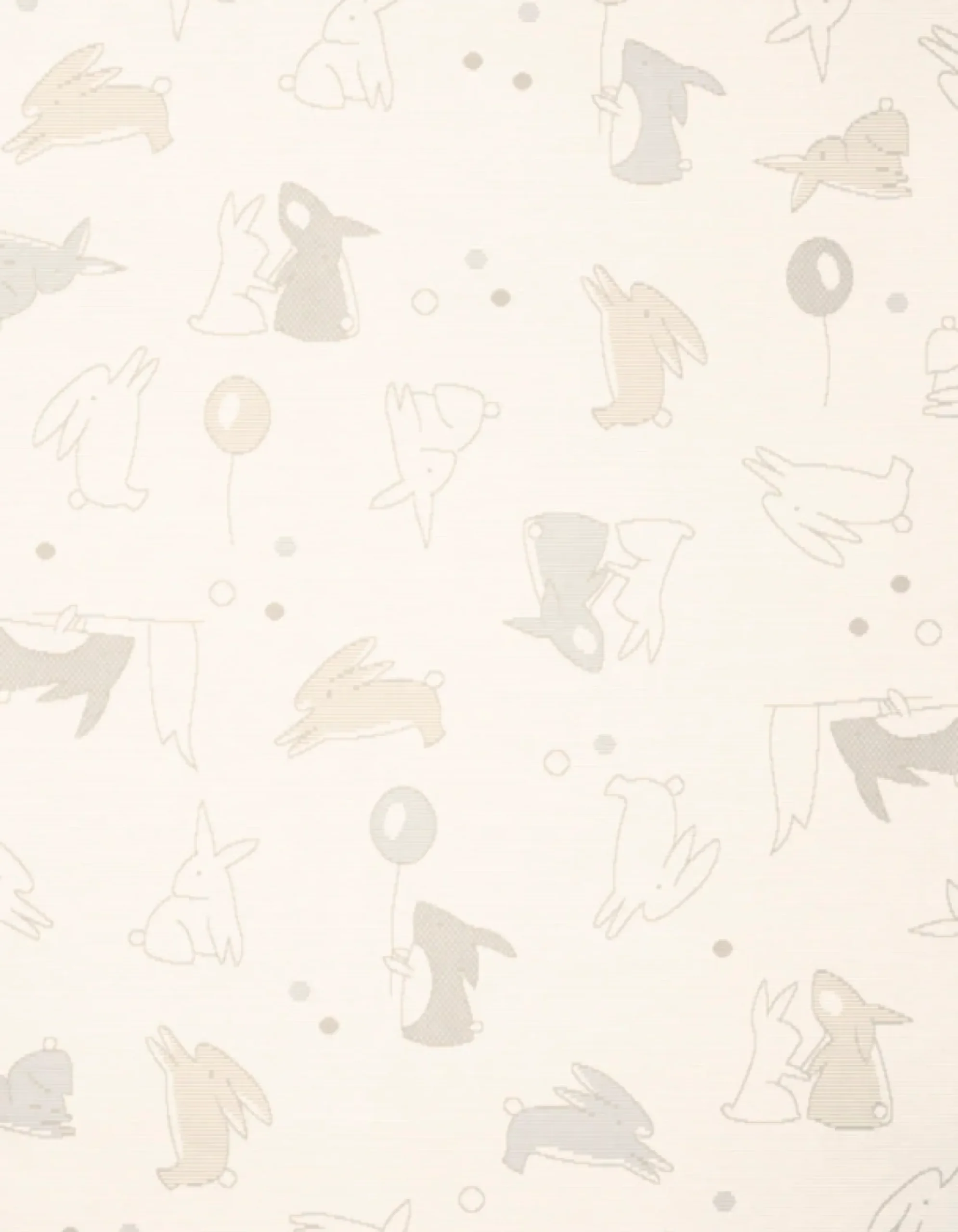 Biederlack Babydecke »Babydecke Littel Rabbits« Babydecke Littel Rabbits mit verspielten Hasen