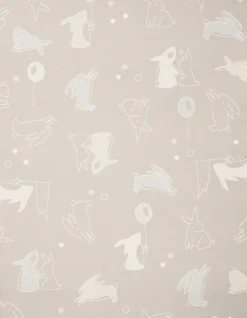 Biederlack Babydecke »Babydecke Littel Rabbits« Babydecke Littel Rabbits mit verspielten Hasen