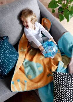 Biederlack Babydecke »Little Fruits« mit lustigen Früchten, Kuscheldecke