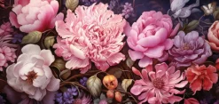 Bönninghoff Leinwandbild »Wandbild BLÜTEN 33x70 cm – Leinwandbild Keilrahmen Deko modern« Blumen | Blumenbilder | Natur | Pflanzen | Pflanzenbilder | Stillleben 1 Stk. tlg. auf Keilrahmen gespannt