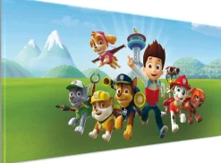 Bönninghoff Leinwandbild »Wandbild PAW PATROL 33x70 cm – Leinwandbild Keilrahmen Deko modern« Hunde | Paw Patrol 1 Stk. tlg. auf Keilrahmen gespannt