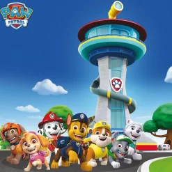 Bönninghoff Leinwandbild »Wandbild PAW PATROL 35x35 cm – Leinwandbild Keilrahmen Deko modern« Filmfiguren 1 Stk. tlg. auf Keilrahmen gespannt