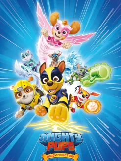 Bönninghoff Leinwandbild »Wandbild MIGHTY PUPS PAW PATROL 46x61 cm – Leinwandbild Keilrahmen« Hunde | Paw Patrol | Serien | Tiere 1 Stk. tlg. auf Keilrahmen gespannt
