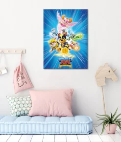 Bönninghoff Leinwandbild »Wandbild MIGHTY PUPS PAW PATROL 46x61 cm – Leinwandbild Keilrahmen« Hunde | Paw Patrol | Serien | Tiere 1 Stk. tlg. auf Keilrahmen gespannt