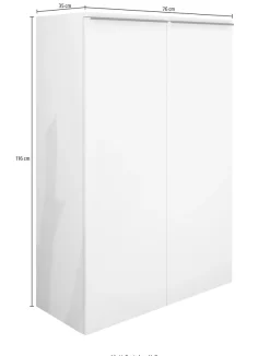 borchardt Möbel Aktenschrank »Tom« Breite 76 cm, Mehrzweckschrank