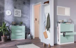 borchardt Möbel Garderobenpaneel »Rena, Wandgarderobe 160 cm« 5 Haken, Kleiderstange, Hutablage