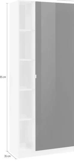 borchardt Möbel Garderobenschrank »Dolly« Höhe 185 cm