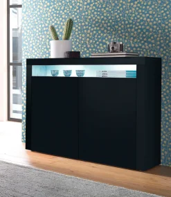 borchardt Möbel Highboard »Santa Fé, Kommode mit moderner Rahmenoptik, Breite 107 cm« Breite 107 cm