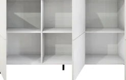 borchardt Möbel Kommode »Haama, Sideboard mit Metallfüßen, Push-to-open-Technik, Breite 139 cm« viel Stauraum, verstellbare Böden