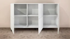 borchardt Möbel Kommode »Haama, Sideboard mit Metallfüßen, Push-to-open-Technik, Breite 139 cm« viel Stauraum, verstellbare Böden