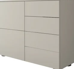 borchardt Möbel Kommode »Rova, Sideboard Breite 93 cm« Push-To-Open, verstellbare Einlegeböden, viel Stauraum, Breite 93cm