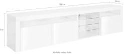 borchardt Möbel Lowboard »Santa Fé, TV-Schrank 200 cm breit« Breite 200 cm