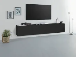 borchardt Möbel Lowboard »Sophia, TV-Schrank mit 4 Türen, hängend oder stehend« Breite 200 cm mit 4 Türen, stehend und hängend