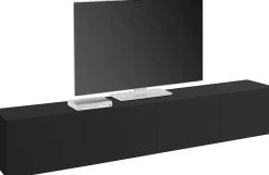 borchardt Möbel Lowboard »Sophia, TV-Schrank mit 4 Türen, hängend oder stehend« Breite 200 cm mit 4 Türen, stehend und hängend