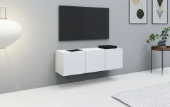 borchardt Möbel Lowboard »Vaasa, Konsole, Hängeschrank mit 3 Türen« Breite 114 cm, nur hängend