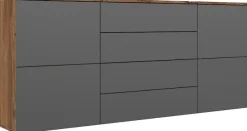 borchardt Möbel Sideboard »Rova, Kommode Breite 166 cm« Mit praktischer Push-to-open-Funktion, 4 Türen und 4 Schubkästen