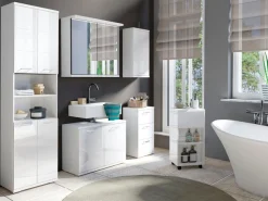 byLIVING Badkommode »Nebraska« Breite 35 cm, Badezimmerschrank mit Metallgriffen, 3 Schubladen