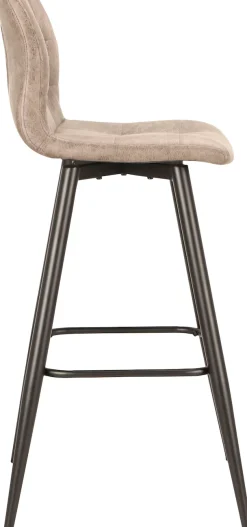 byLIVING Bargruppe »Essgruppe Nele, Stühle Simone« Set, Tisch mit Barhockern, 3 Stk. tlg. Barhocker, Bartisch