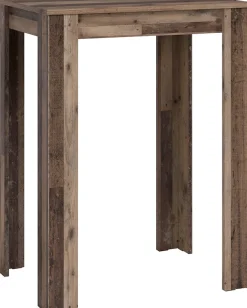 byLIVING Bargruppe »Essgruppe Nele, Stühle Simone« Set, Tisch mit Barhockern, 3 Stk. tlg. Barhocker, Bartisch