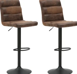byLIVING Barhocker »PHIL« Bis 110 kg, Drehbar, Gestell Teller, Höhenverstellbar, 360° drehbar