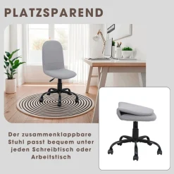 byLIVING Bürostuhl »Trolly« () 1 Stk.moderner Kinderstuhl / Drehstuhl, clever zusammenklappbar